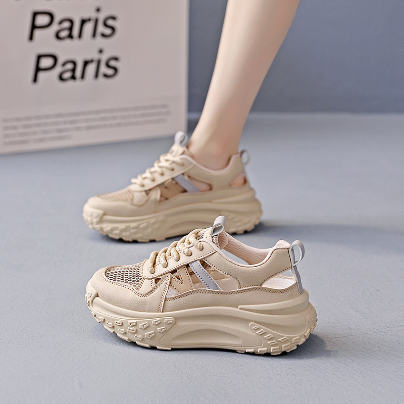 Giày Sandal Nữ Thoáng Mát Độn Đế 5cm
